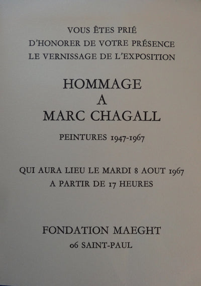 Marc CHAGALL : Violoniste au bouquet, Héliogravure originale (photo de détail 5) - Crédit photo : Galerie Art.Paris