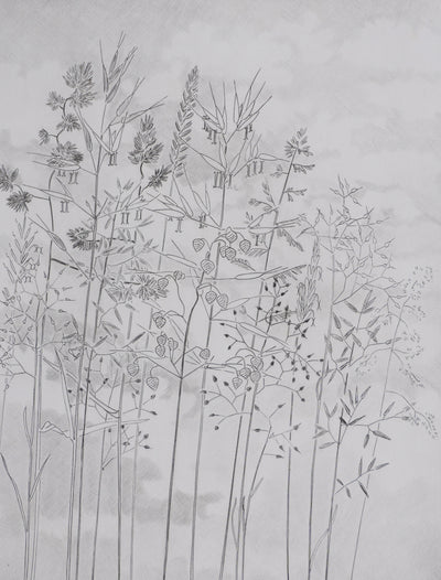 Camille COMBE : Contre ciel, Gravure originale signée