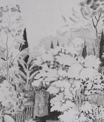 Camille COMBE : L'escalier du cheval marin, Gravure originale signée