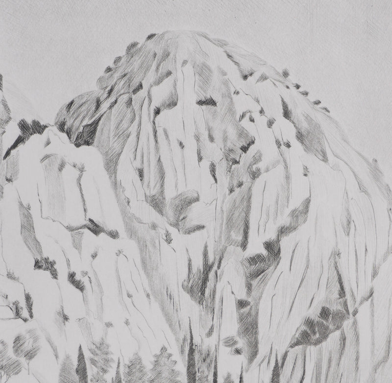 Camille COMBE : Les Phédriades, Gravure originale signée