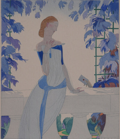Eduardo Garcia BENITO : La lettre, Lithographie originale signée