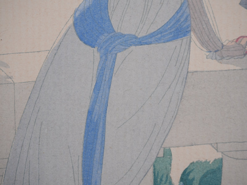 Eduardo Garcia BENITO : La lettre, Lithographie originale signée