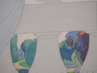 Eduardo Garcia BENITO : La lettre, Lithographie originale signée