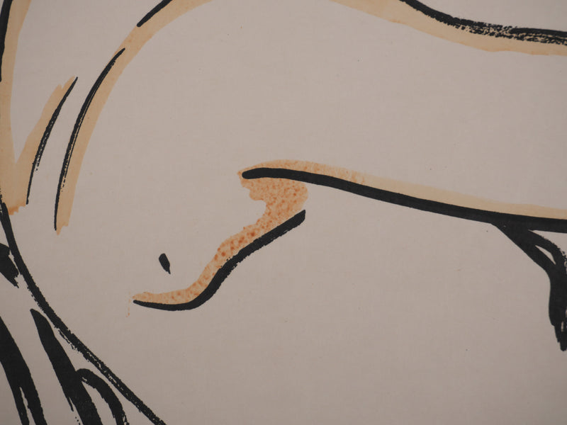Kees VAN DONGEN : Le rimmel, Lithographie originale signée