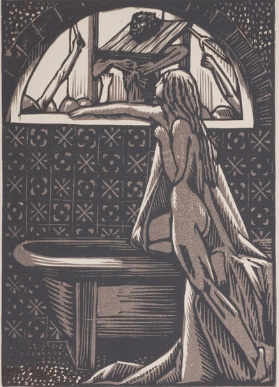 Raphael DROUART : La tentation de Saint Antoine, Gravure originale