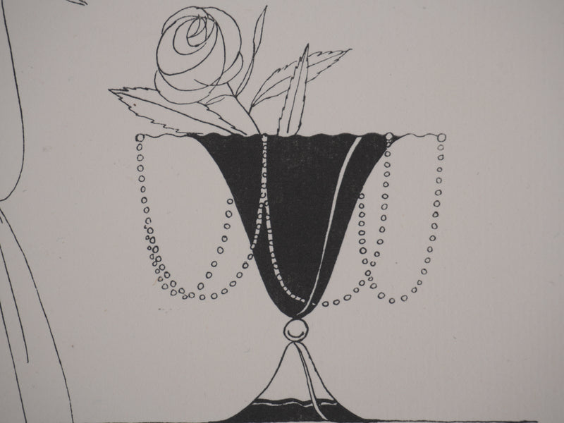 Eduardo Garcia BENITO : Le parfum de la fleur, Lithographie originale signée