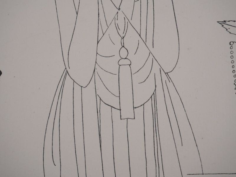 Eduardo Garcia BENITO : Le parfum de la fleur, Lithographie originale signée