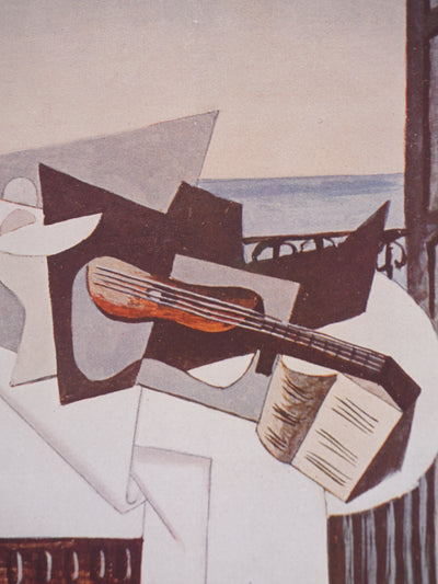 Pablo PICASSO : Fenêtre ouverte à Saint-Raphaël, Héliogravure