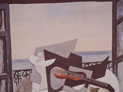 Pablo PICASSO : Fenêtre ouverte à Saint-Raphaël, Héliogravure