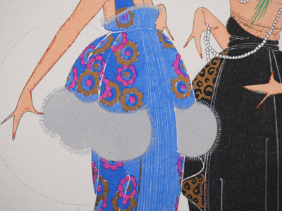 Martha ROMME : Le diner dansant à Shéhérazade, Lithographie originale signée