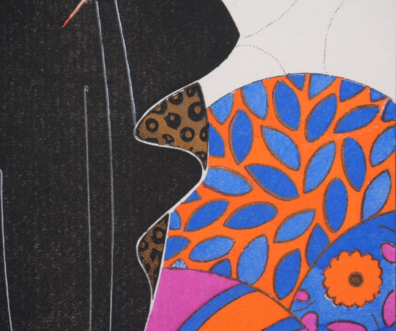 Martha ROMME : Le diner dansant à Shéhérazade, Lithographie originale signée
