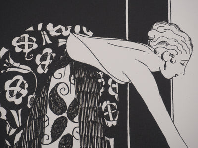 Eduardo Garcia BENITO : Fabre décorateur, La cigarette, Lithographie originale