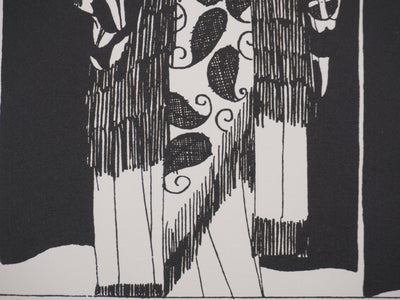 Eduardo Garcia BENITO : Fabre décorateur, La cigarette, Lithographie originale