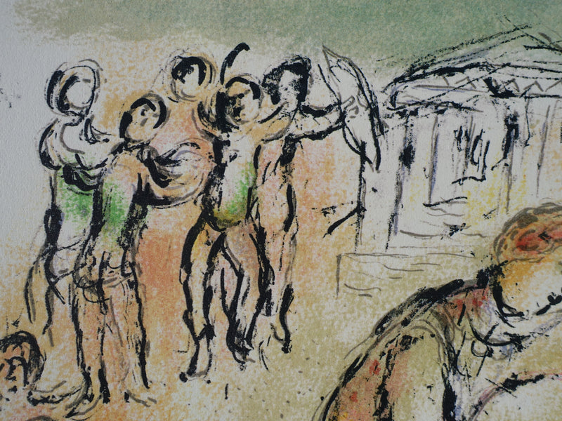 Marc CHAGALL : Le combat d&