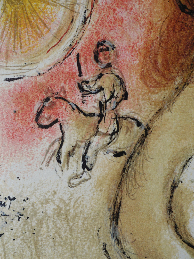 Marc CHAGALL : Ulysse et Pénélope, Lithographie originale (photo de détail 4) - Crédit photo : Galerie Art.Paris