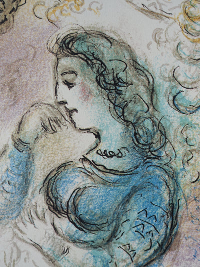 Marc CHAGALL : La paix retrouvée, Lithographie originale (photo de détail 8) - Crédit photo : Galerie Art.Paris