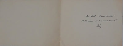 Jean DRIES : La petite maison dans les bois, Lithographie originale signée