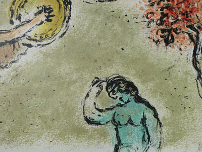 Marc CHAGALL : Le rassemblement des dieux, Lithographie originale (photo de détail 6) - Crédit photo : Galerie Art.Paris