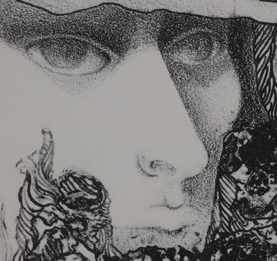 Françoise DUPRAT : Le rêve, Lithographie originale signée