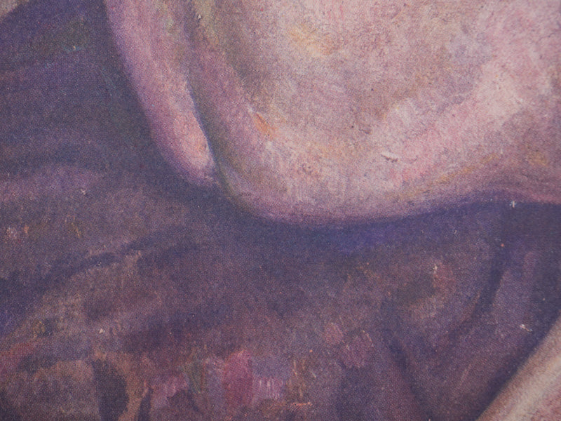 Augustin CARRERA : La femme au miroir, Héliogravure