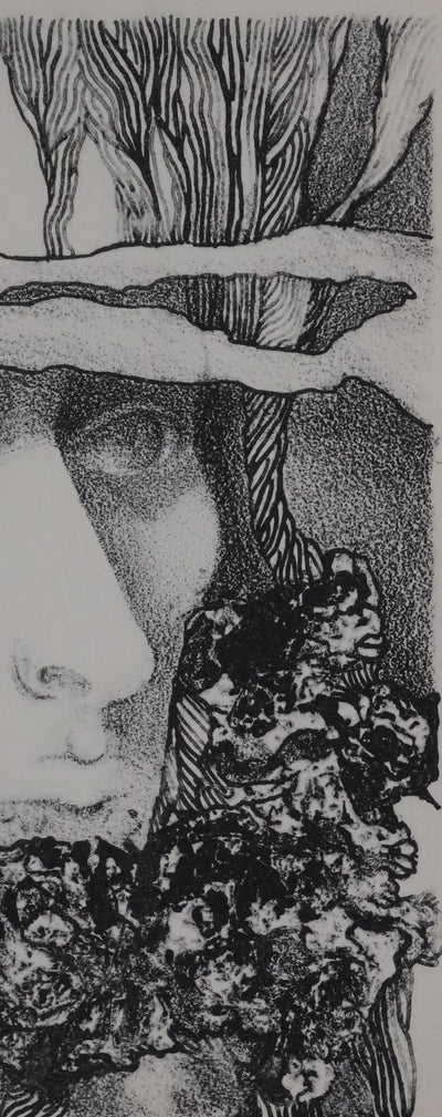 Françoise DUPRAT : Le rêve, Lithographie originale signée