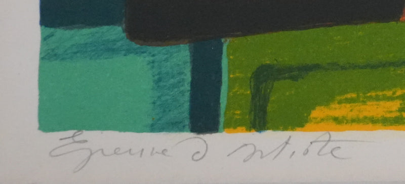 Marcel MOULY : Nature morte au vase, Lithographie originale signée
