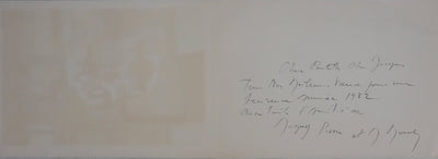 Marcel MOULY : Nature morte au vase, Lithographie originale signée