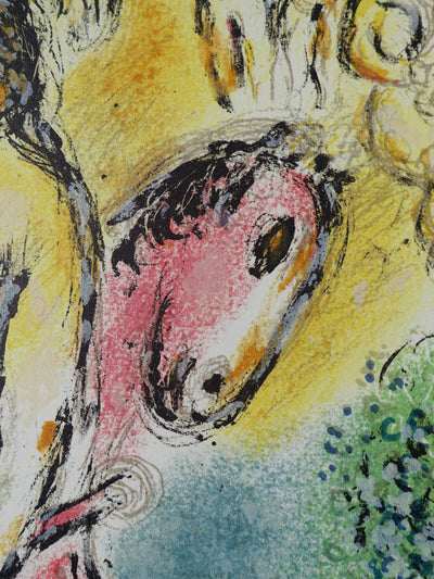 Marc CHAGALL : Le retour d'Ulysse, Lithographie originale (photo de détail 8) - Crédit photo : Galerie Art.Paris