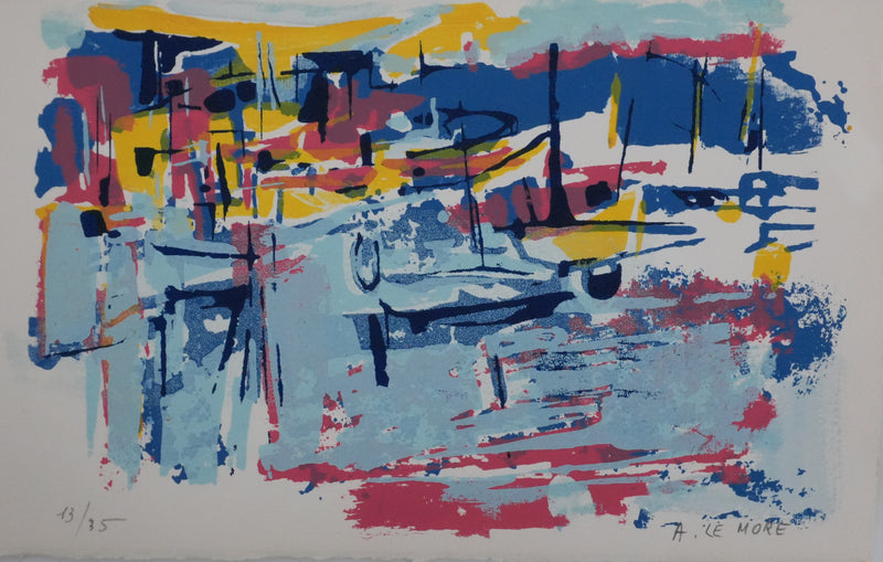 Arlette LE MORE : Les reflets sur l&