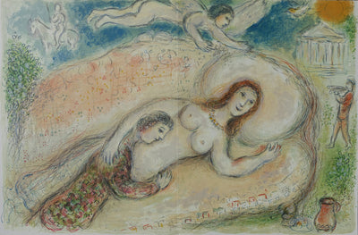 Marc CHAGALL : Circé la sorcière, Lithographie originale (vue générale) - Crédit photo : Galerie Art.Paris