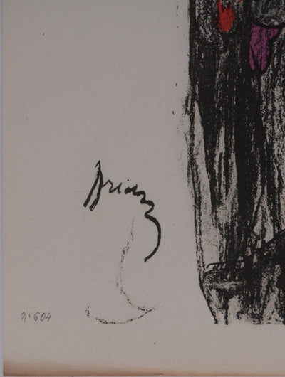 Etienne-Adrien DRIAN : Les espagnoles, Lithographie originale
