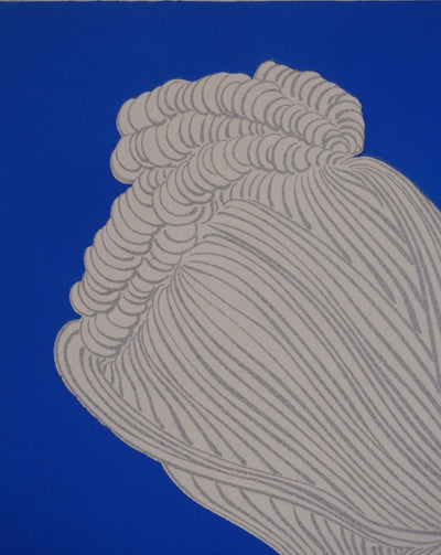 Ecole XXème : Pétrole Hahn, La coiffe, Lithographie