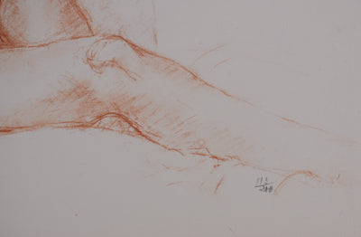 Charles DESPIAU : Nu allongé, Lithographie originale signée