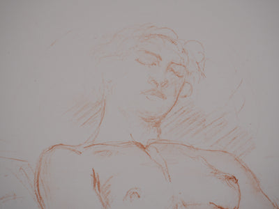 Charles DESPIAU : Nu allongé, Lithographie originale signée
