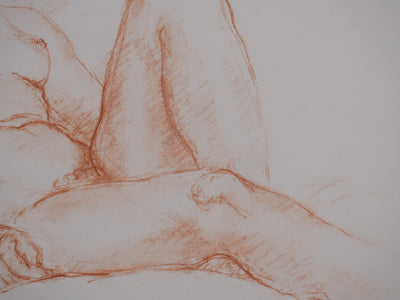 Charles DESPIAU : Nu allongé, Lithographie originale signée