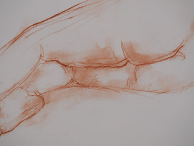 Charles DESPIAU : Nu allongé de dos, Lithographie originale signée