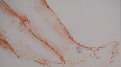 Charles DESPIAU : La sieste, Lithographie originale signée