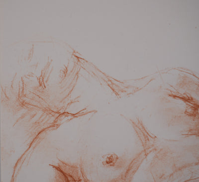 Charles DESPIAU : La sieste, Lithographie originale signée