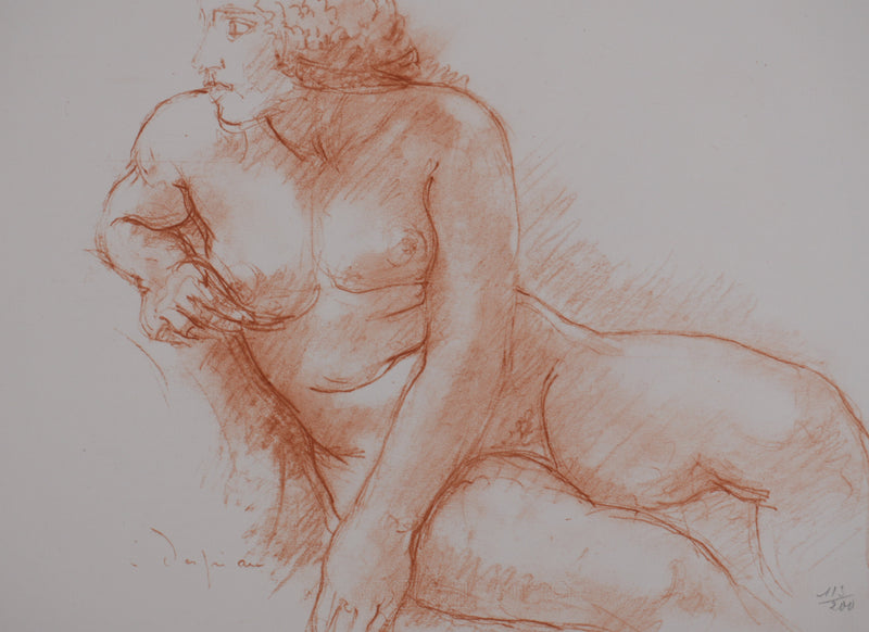 Charles DESPIAU : La curiosité, Lithographie originale signée