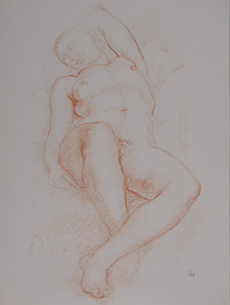 Charles DESPIAU : Nu languissant, Lithographie originale signée