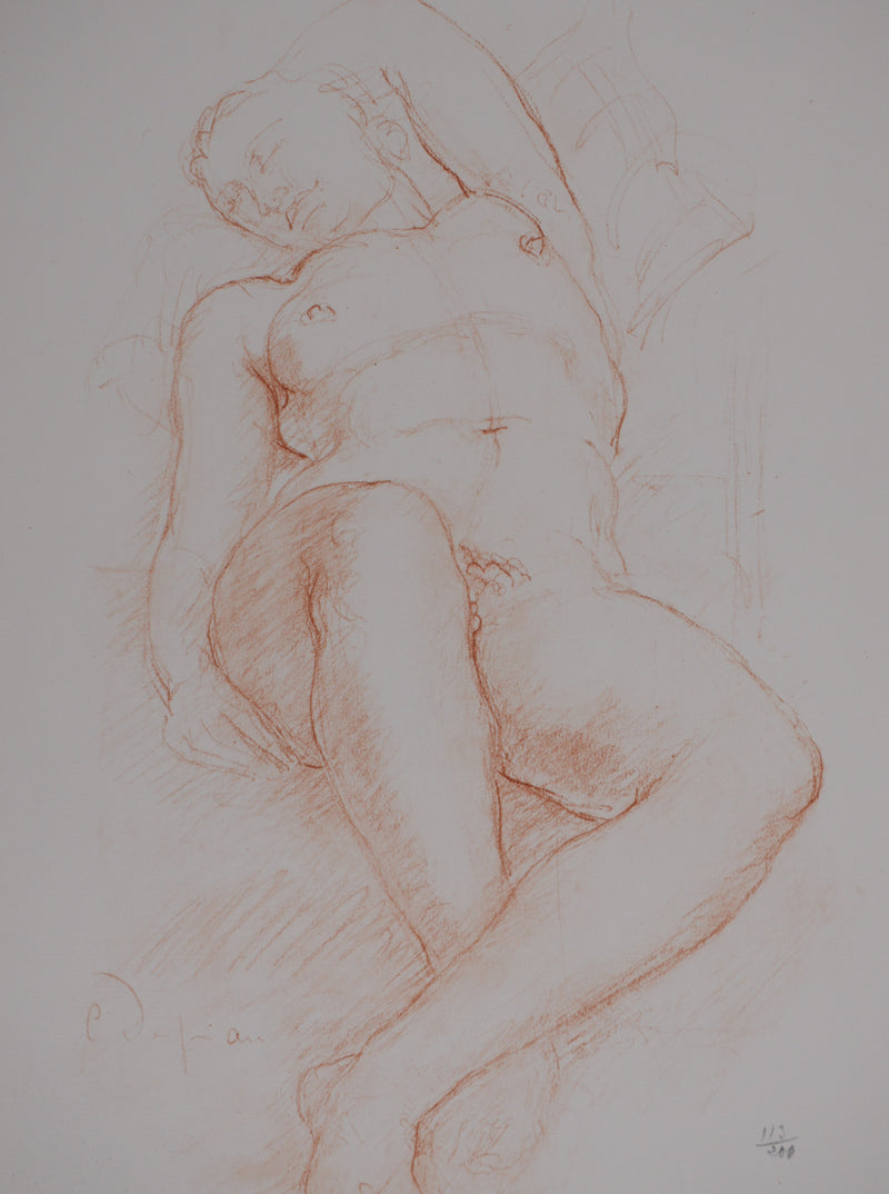 Charles DESPIAU : Nu languissant, Lithographie originale signée