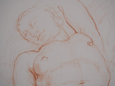 Charles DESPIAU : Nu languissant, Lithographie originale signée