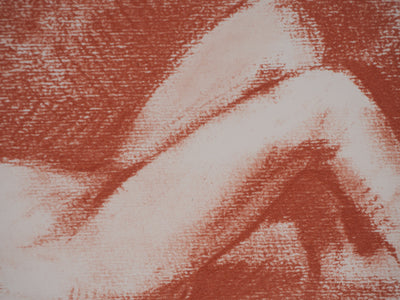 Marcel ROCHE : Nu allongé, Lithographie originale signée