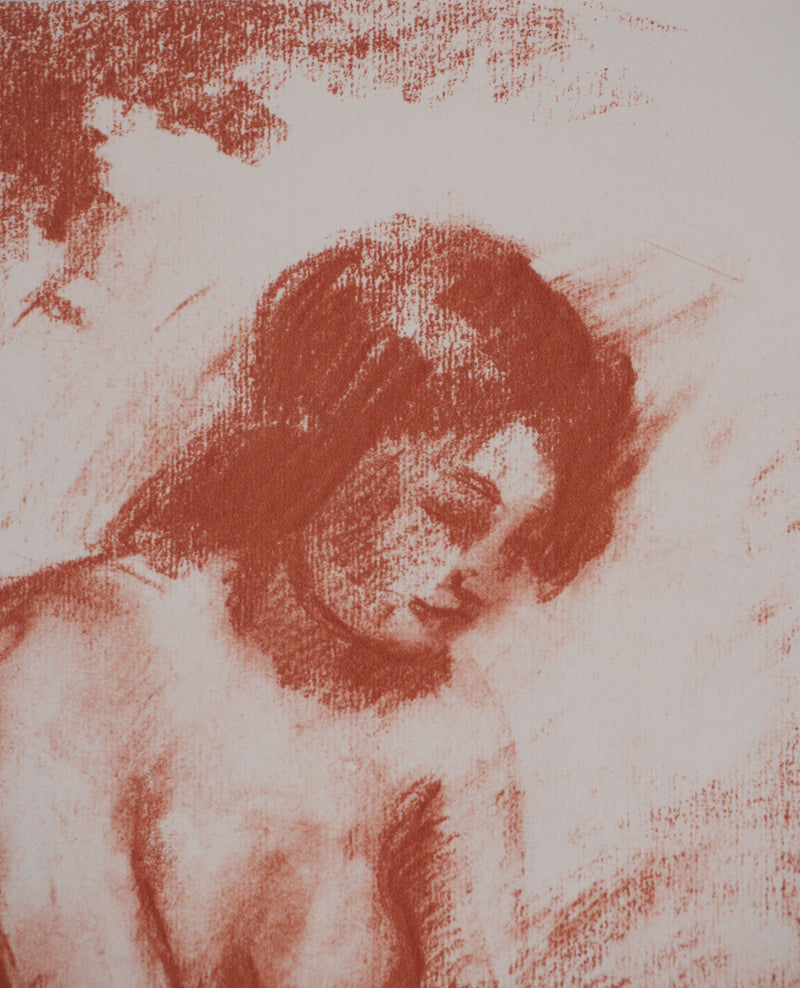 Marcel ROCHE : La toilette, Lithographie originale signée
