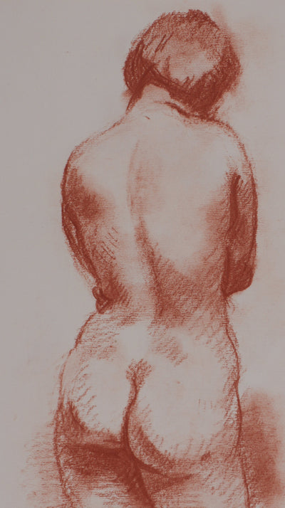 Marcel ROCHE : La baigneuse, Lithographie originale signée
