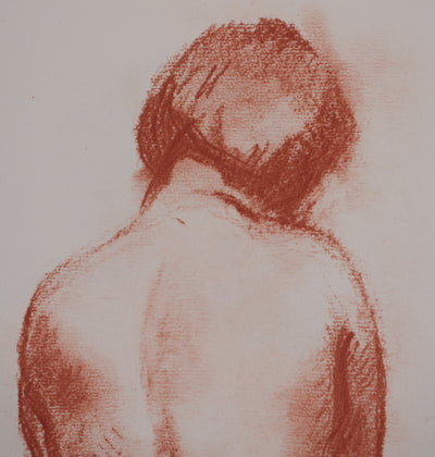 Marcel ROCHE : La baigneuse, Lithographie originale signée