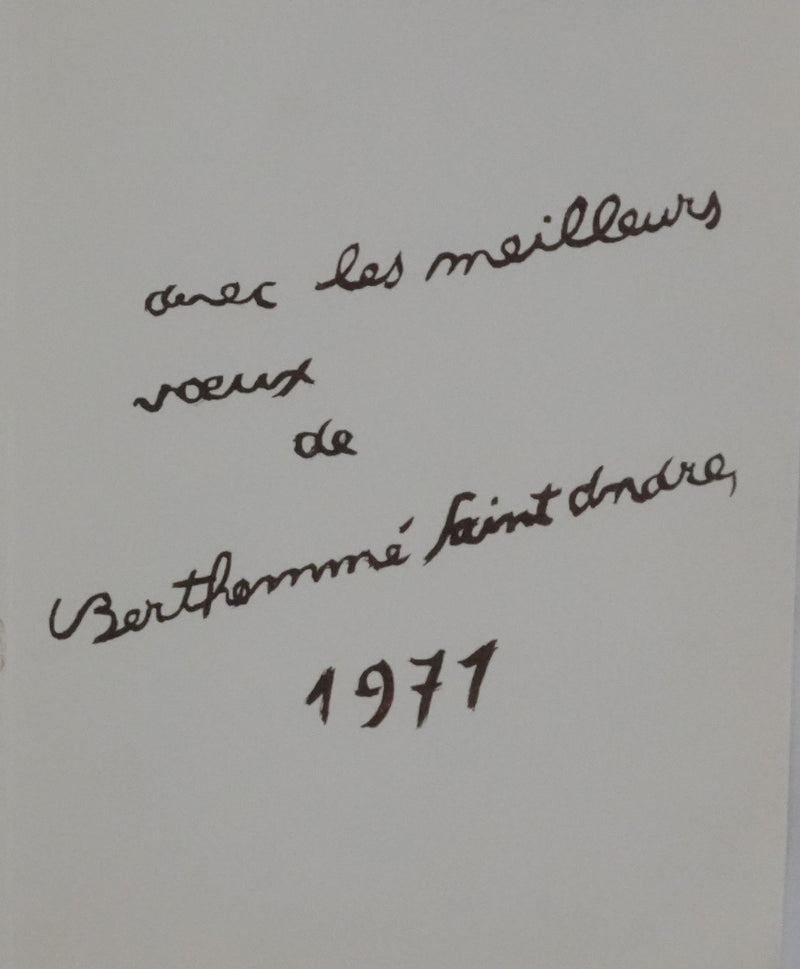 Louis BERTHOMMÉ-SAINT-ANDRÉ : Jeune femme se recoiffant, Lithographie originale signée