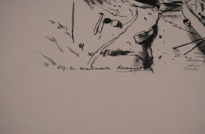 Richard MAGUET : Paris, Issy-les-Moulineaux, Héliogravure signée