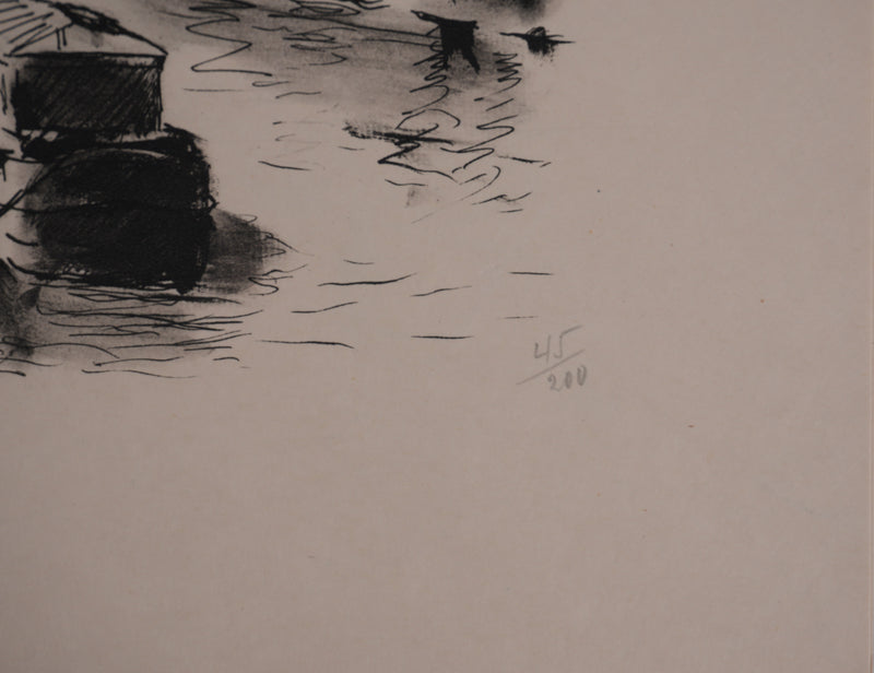 Richard MAGUET : Paris, Issy-les-Moulineaux, Héliogravure signée