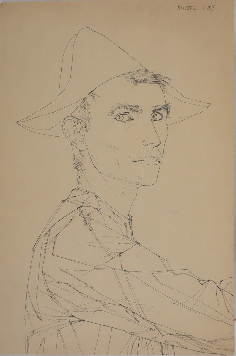 Michel CIRY : Arlequins, Héliogravure signée